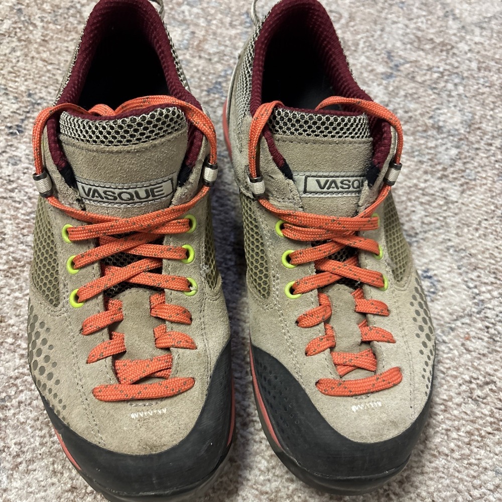Vasque Brown Coral Grand Traverse Athletic Hiking Shoes Women's Size 7.5 M